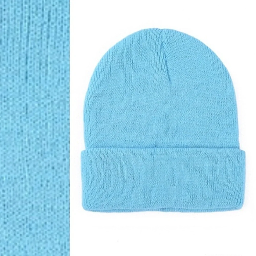 ⚡️ Boho Beanie Hat | Deep Sky